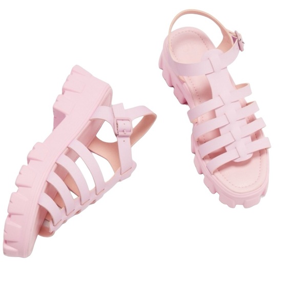 Zoey Barbie Pink Gladiator Sandal in size 9 - Picture 6 of 10